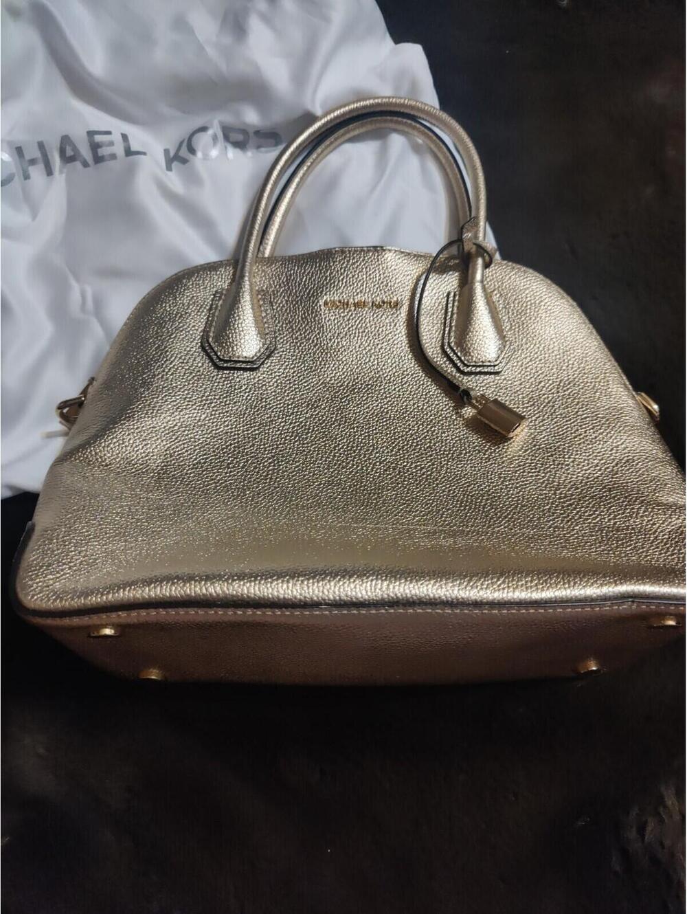 Michael Kors Gold Handbag